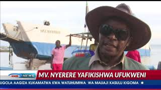 MV Nyerere yanasuliwa na kuwekwa nchi kavu