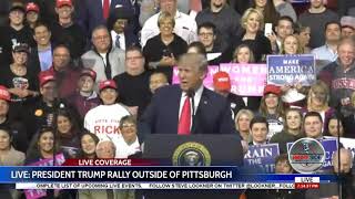 Full Speech: President Donald Trump EXPLOSIVE Rally in Moon Township, PA 3/10/18