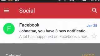 How to delete messages in Gmail with a simple swipe Android