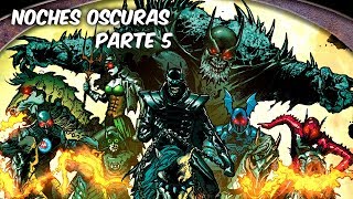 BATMAN METAL: LOS BATMAN'S OSCUROS Vs LA LIGA DE LA JUSTICIA "EL MULTIVERSO DE BATMAN, PARTE 5