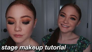 my STAGE MAKEUP for dance performances