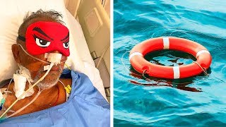 ЧТО БУДЕТ ЕСЛИ 4 ДНЯ ПЛАВАТЬ В МОРЕ НА СПАСАТЕЛЬНОМ КРУГЕ БЕЗ ЕДЫ И ВОДЫ?