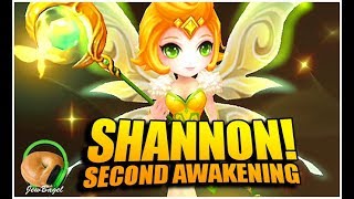 SUMMONERS WAR : SHANNON the Wind Pixie - Second Awakening Spotlight!