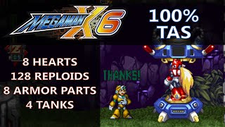 [TAS] PSX Mega Man X6 "100%" by Rolanmen1 in 56:47.18