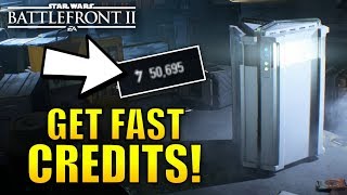 How To Earn Fast Credits In Battlefront 2!!
