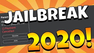 Roblox Jailbreak Free Vip server 2020 January!