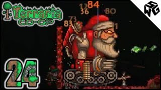 SANTA IS NOT NICE!! - Terraria 1.3.5 Co-op w/ My Wife #24