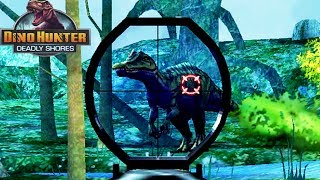 Динозавры Охотник на динозавров ЕЖЕНЕДЕЛЬКИ 5 регион Прохождение игры Dino hunter Passage video game