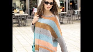Объемные Женские Свитера Спицами - 2019 / Bulky Women's Knit Sweaters