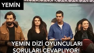 Yemin Dizi Oyuncuları İle Buluştuk - 17 Kasım 2019 Söyleşi Ve İmza Günü