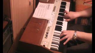 Weinachtslieder auf UNITRA ELTRA B-1 Orgel.
