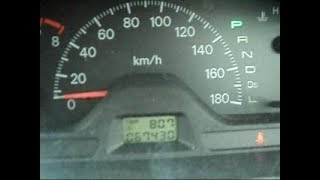 СПИДОМЕТР ЗАРАБОТАЛ!!! Митцубиси Лансер Цедиа GDI 4WD (MITSUBISHI LANCER CEDIA)