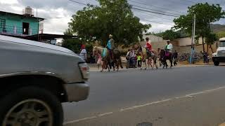 Reyes magos desfilan en Ocotal