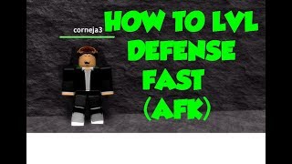 One Piece Pirates Wrath | How To lvl Defense Fast (AFK) | ROBLOX