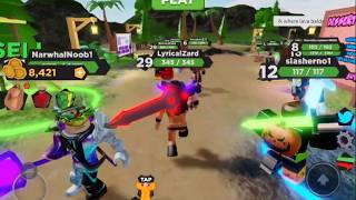 How to find the grass blade and lava blade in Treasure Quest Simulator Game - #Roblox