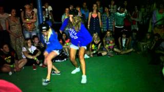 Big Up Kemp Russia 2013. Pre-selection 2x2. Marta & Dasha