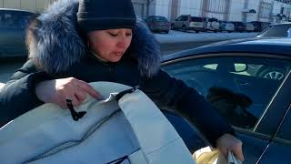 Профессиональная установка авточехлов от интернет-магазина АВТОКРАСОТКА. Опель Астра J. ДО!