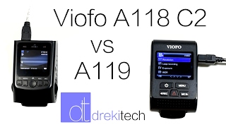 Viofo A118C2 vs Viofo A119