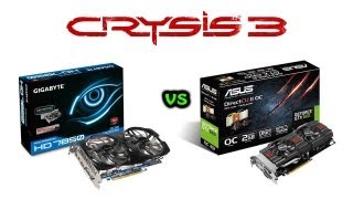 Crysis 3 - Radeon HD 7850 vs GeForce GTX 660