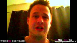 Promo: Waldo VS Hightower (Movie Battle)  Maart Madness www.punchoutbattles.nl