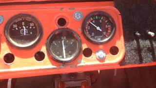 двигатель  трактора на месте, едем обкатывать. + советы по обкатке. t 25 tractor running-in