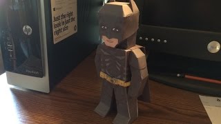 [Papercrafting]: Batman {By: MyPaperHeros}