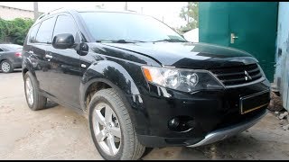 Установка гбо на Mitsubishi Outlander 2008 3.0