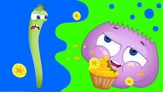Оп и Боб Мультики — Тощий и Толстый — Разница для Детей