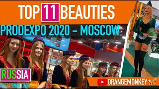 The Most Beautiful Russian Girls At PRODEXPO 2020 In Moscow! Who Is Your Favorite?