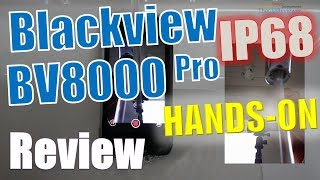 Blackview BV8000 Pro | Test ???? 5'' Rugged Helio P25 - Barometer - NFC - IP68 - Hands-on (Deutsch)