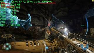 Evolve Stage 2 on GeForce GTX 1060 6Gb - 1080p Ultra Settings