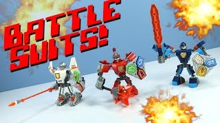 LEGO NEXO Knights Battle Suit Clay Macy & Lance 2017