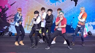 160625 BulletProof cover BTS - Intro + FIRE @Siam Square 1 Cover Dance 2016 (Audition)