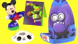 Mickey Mouse Kinder Surprise Despicable Me TOYS Kinder Show Киндер Сюрприз Игрушки