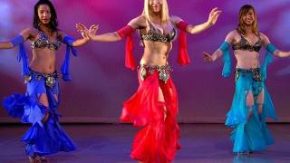 DRAMA QUEEN - Neon, Angelys & Jenna Rey - belly dance performance - bellydance