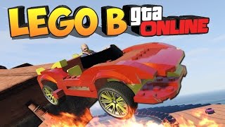 ГОНКИ НА LEGO МАШИНКАХ В GTA 5 ONLINE ПО РАМПАМ! ГТА 5 ПРИКОЛЫ!