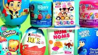 OVOS SURPRESA Disney Tsum Tsum Kinder Intensamente NUM NOMS Shopkins Dory Mashems My Little Pony MLP