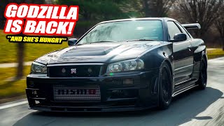 SHE’S FINALLY BACK! Here's What Happened To Our Nissan Skyline R34 GT-R VSPEC! (Why It Disappeared)
