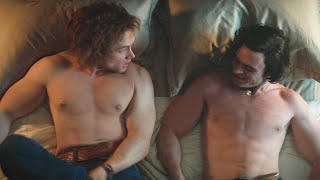 Rocketman | Taron Egerton, Richard Madden & Jamie Bell | Gay Scenes
