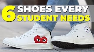 BEST SNEAKERS FOR SCHOOL | 6 Shoes Every Student Needs | Alex Costa