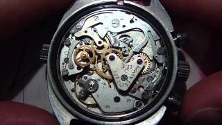 Poljot  23 jewel Chronograph wrist watch, 3133.