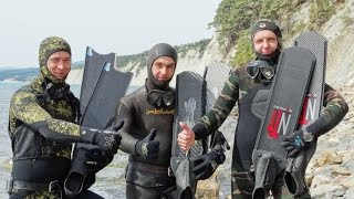 Обучение подводной охоте в Крыму.