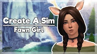 Sims 4 Create A Sim | Fawn/Deer Girl