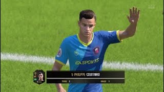 88 black Coutinho special card debut in fut ultimate team