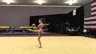 Olga Mokin - Ball - 2012 Rhythmic Nationals - Junior - Day 1