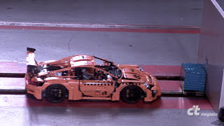 LEGO Porsche Crashtest in Slow-Motion