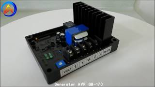 GB-170 Diesel Genset Generator Automatic Voltage Regulator AVR GB 170 for Brush Generator Engine