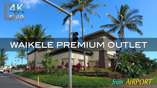 Hawaii Driving | From Airport to Waikele Premium Outlet | Honolulu, Oahu, Hawaii, USA
