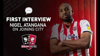 ? FIRST INTERVIEW: Nigel Atangana on signing for City | Exeter City Football Club