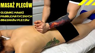 Masaż pleców, tkanek głębokich. Masażysta w Warszawie. Back massage, deep tissue. 背部按摩, 深層組織按摩 按摩治療師